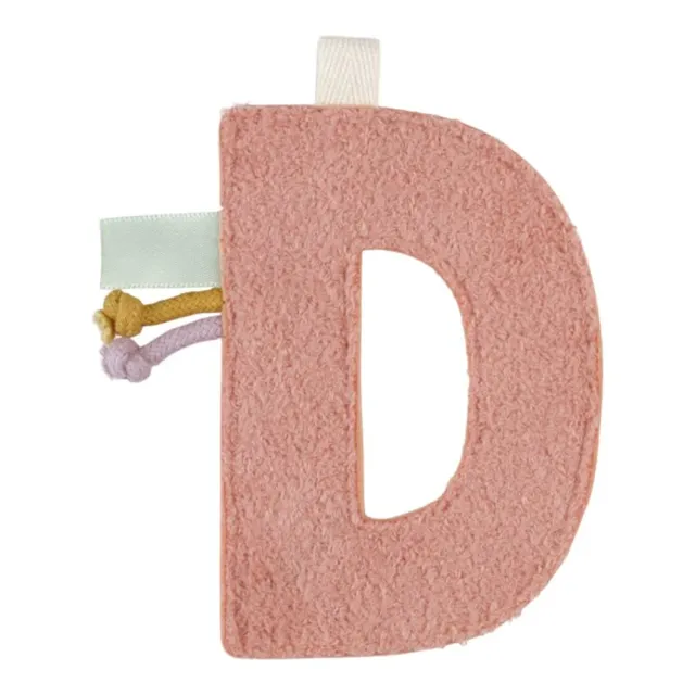 Little Dutch Lettera D elemento ghirlanda in stoffa