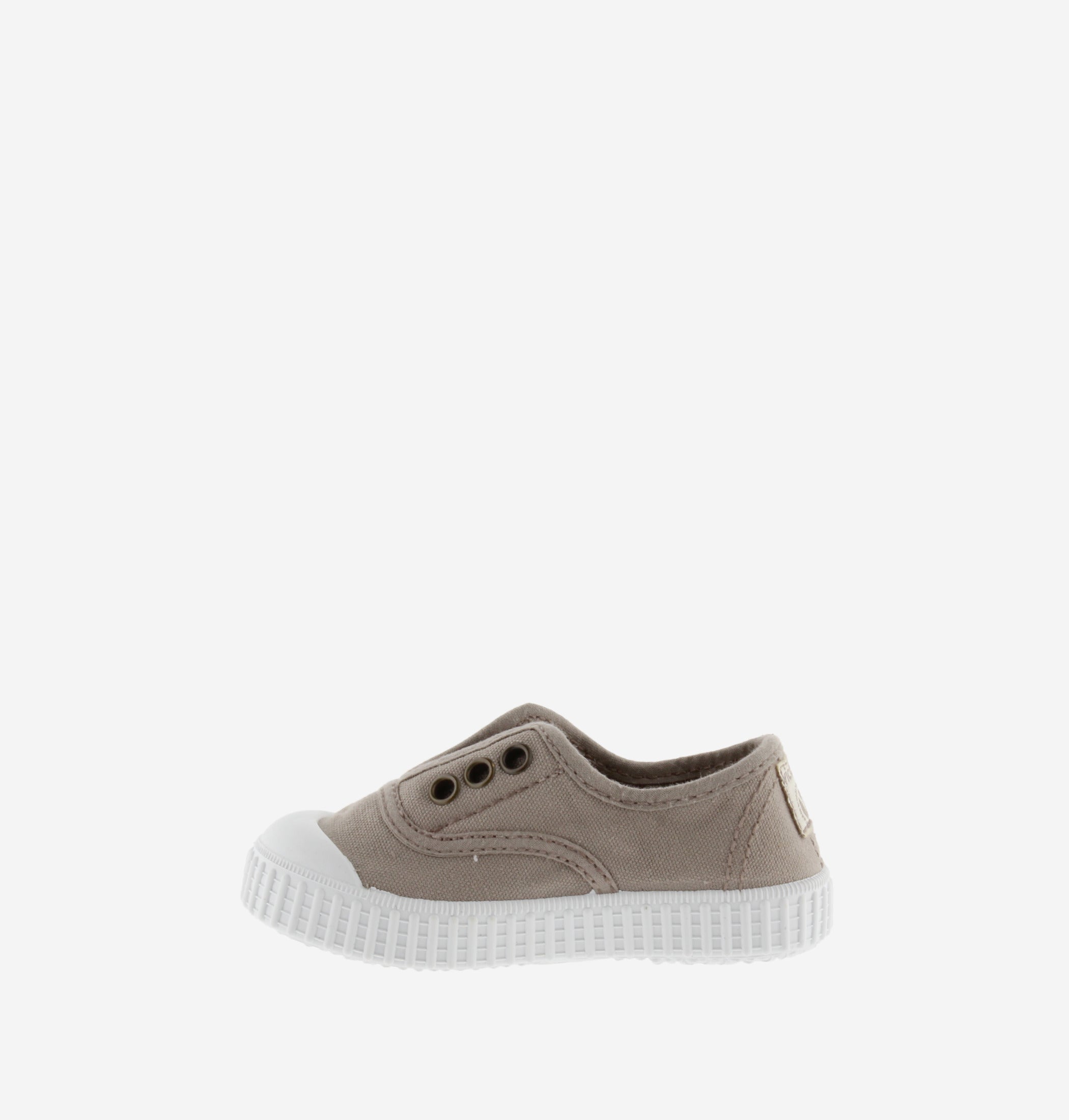 Victoria Dear World scarpe tela bimbo beige cotone bio