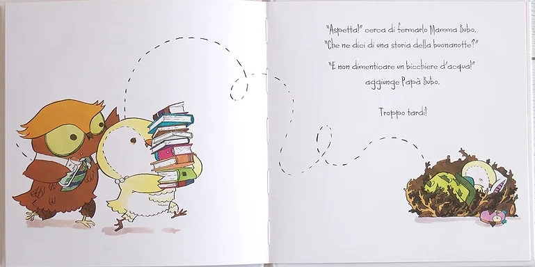 Zoolibri Piccolo Bubo libro illustrato 32 pagine