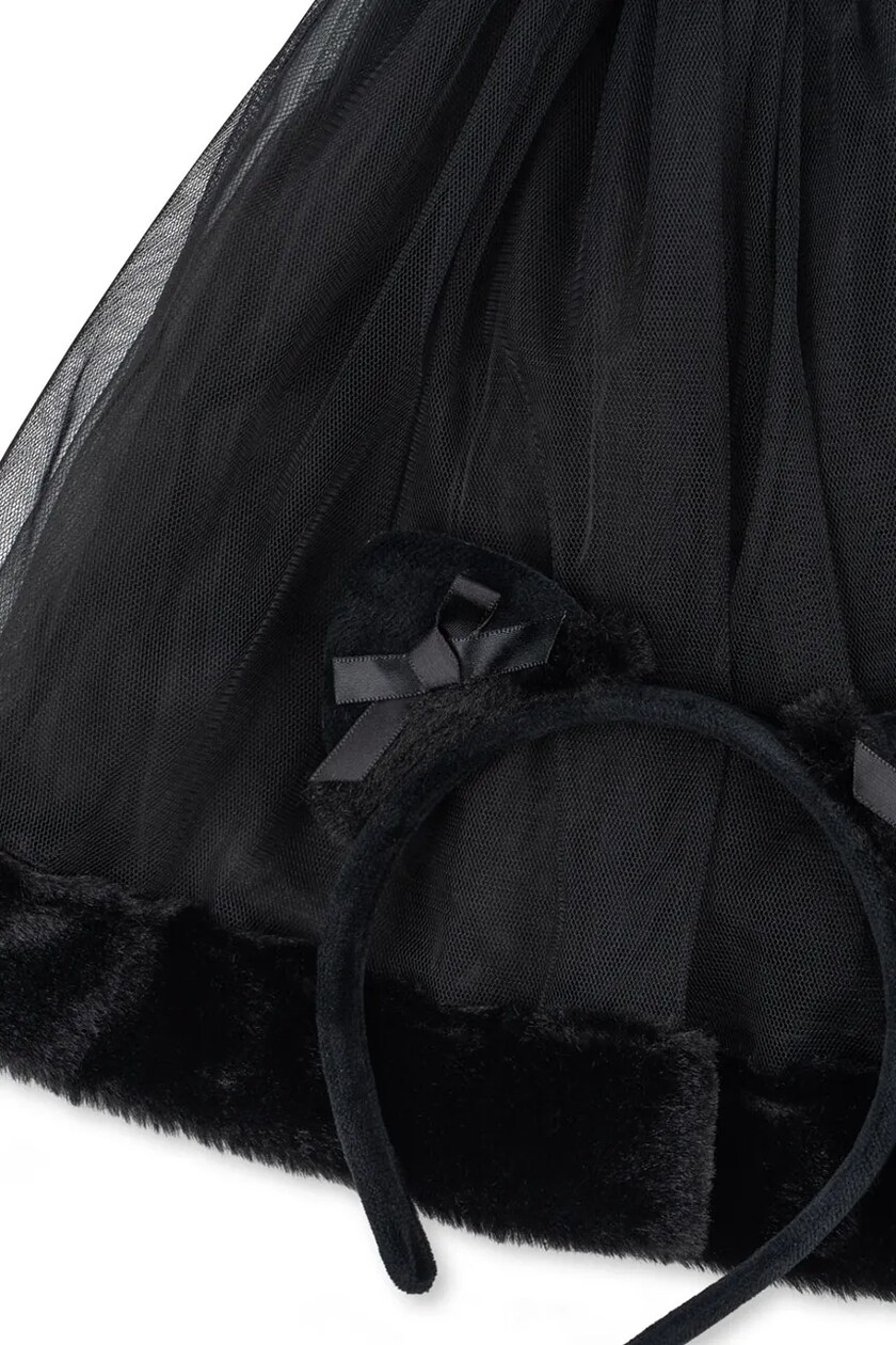 Konges Sløjd Gatto Nero costume gonna tulle nero