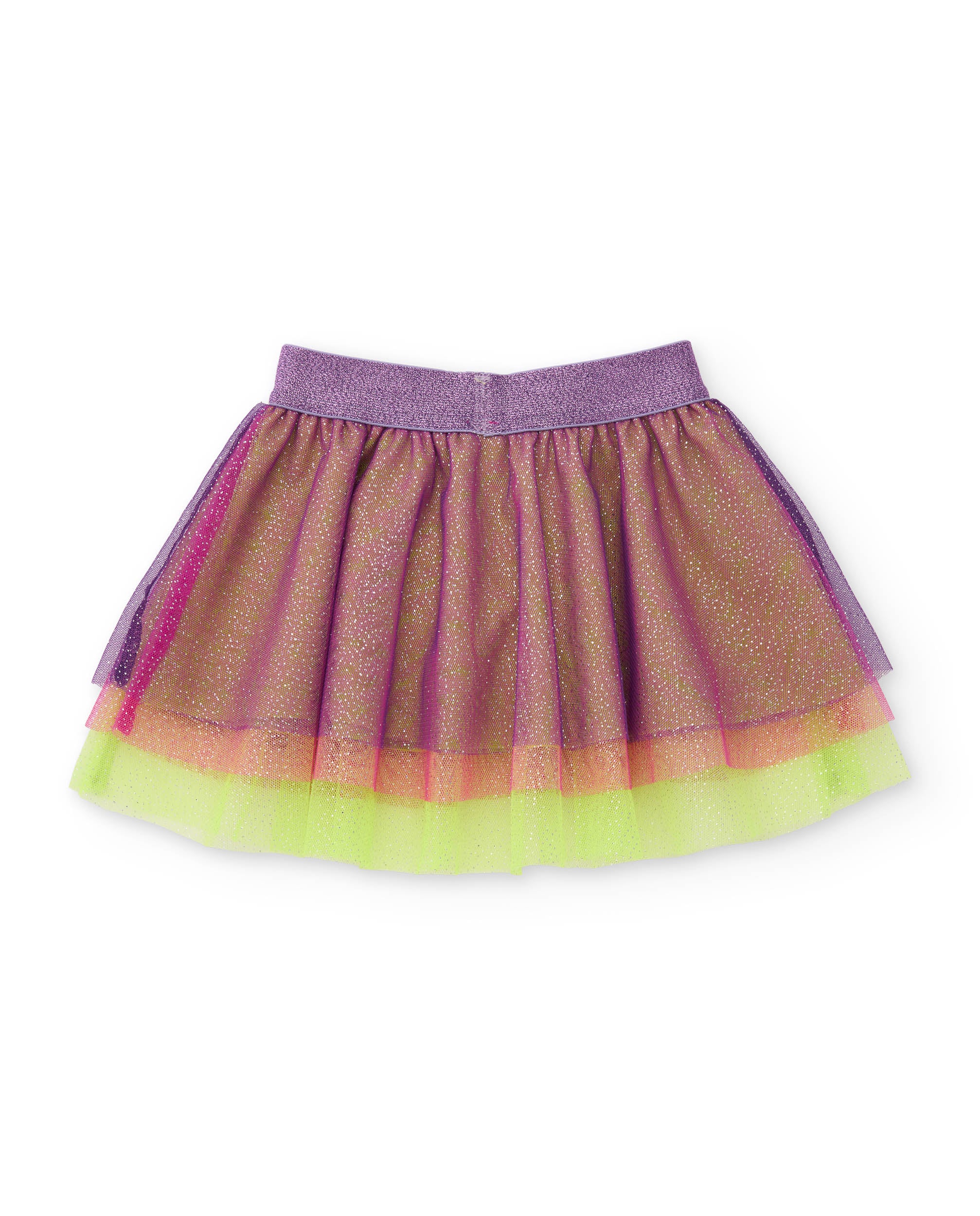 Tuc Tuc gonna bimba viola tulle multicolore