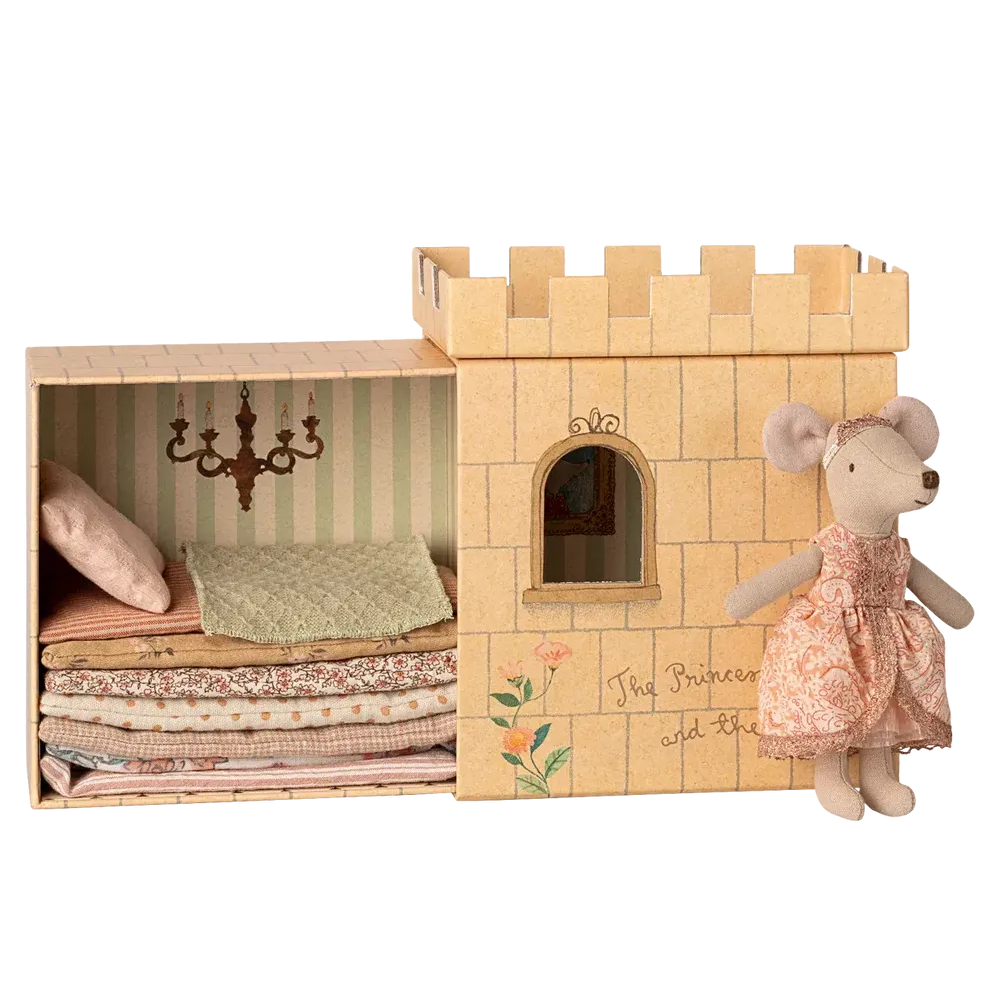 Maileg Principessa sul pisello Big Sister topolino rosa 12 cm
