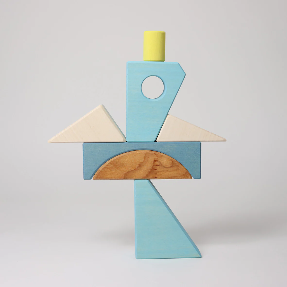 Grimm's Building Set Blue costruzioni in legno