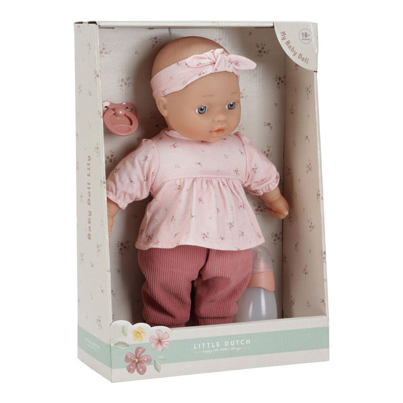 Little Dutch Lily bambola neonata 36 cm con accessori