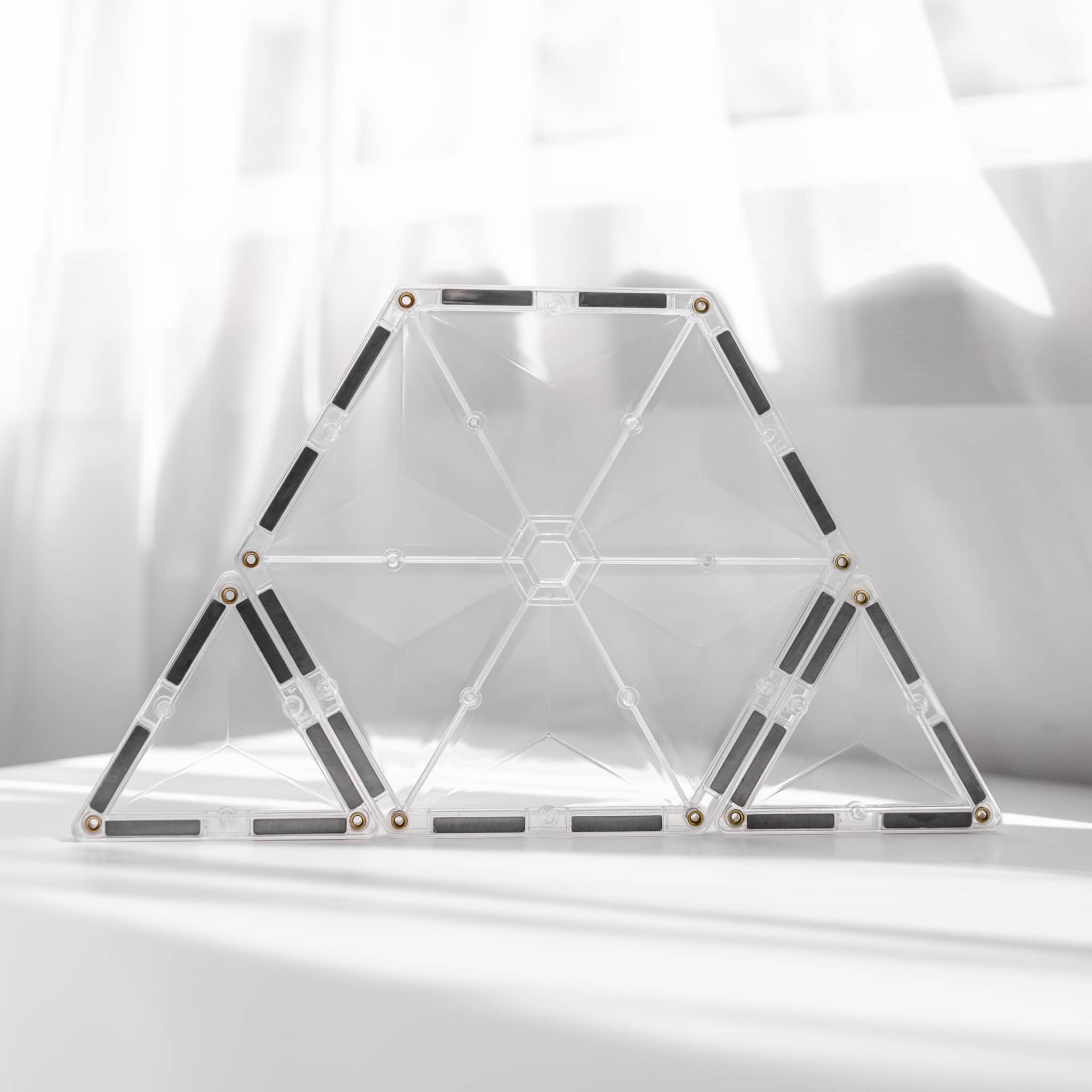 Connetix Clear Pack Costruzioni Magnetiche 34 Pezzi