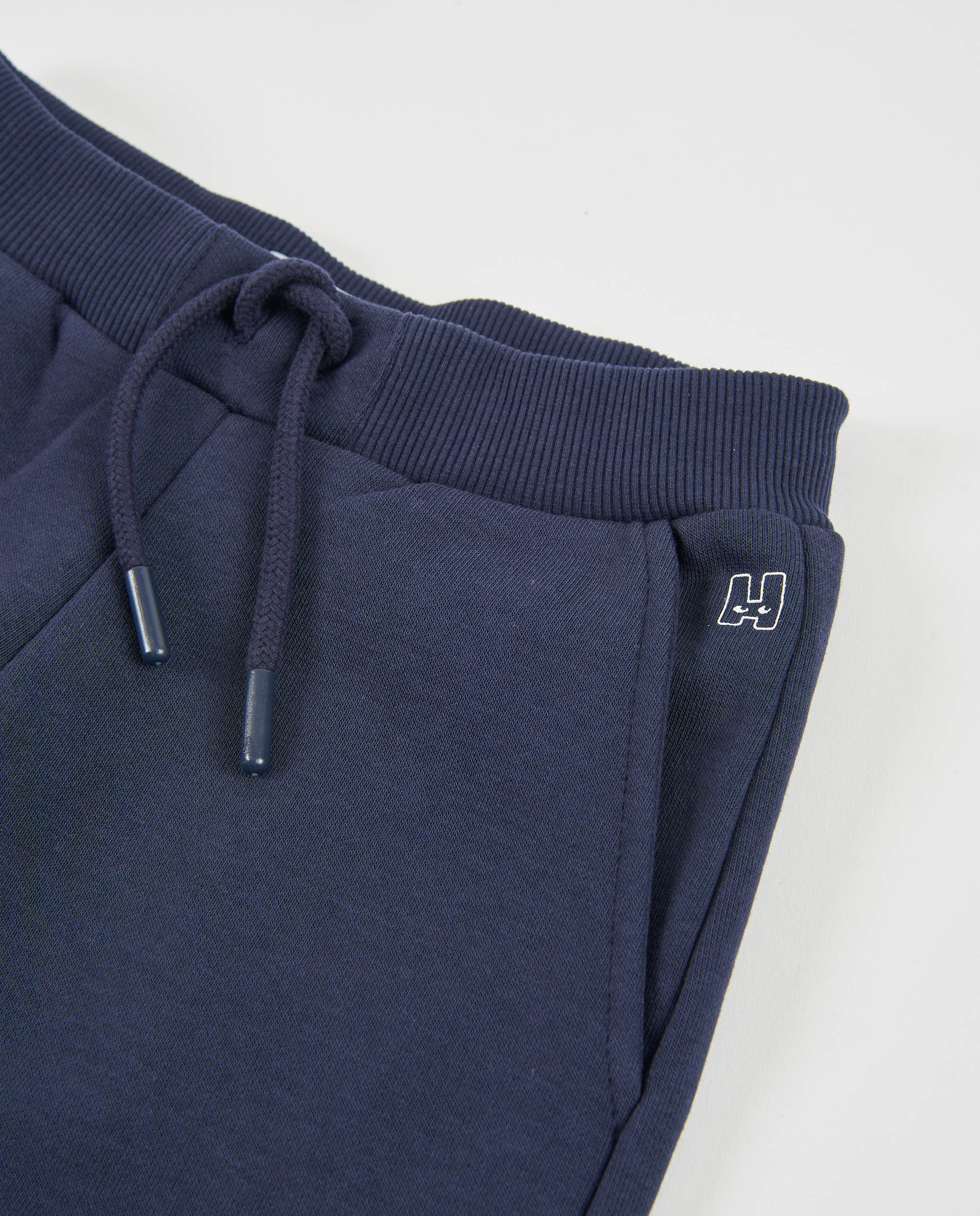 Tuc Tuc pantaloni bambina felpa blu navy vita alta
