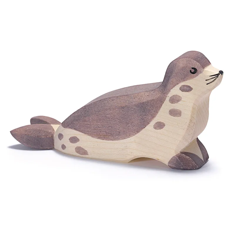 Ostheimer Leone marino figura legno 6 cm