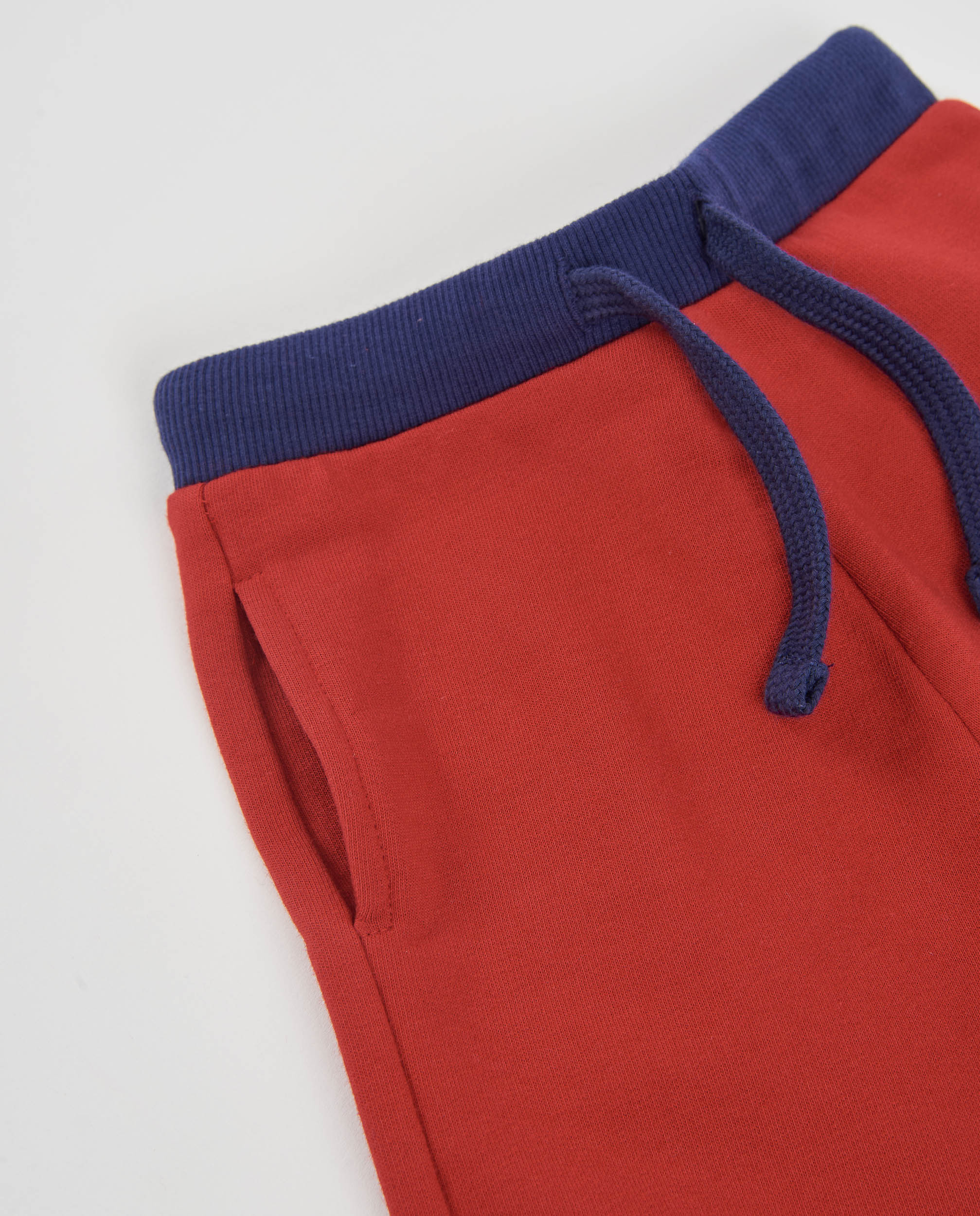 Tuc Tuc pantaloni tuta bambino rossi felpa tasche