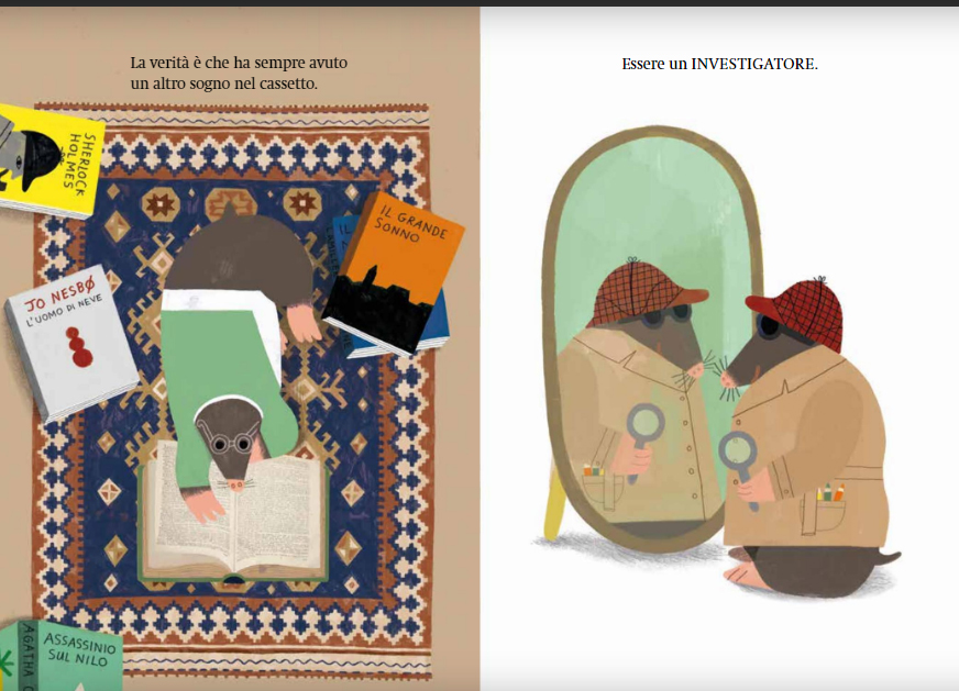 Terre di Mezzo Talpone Il primo caso libro bambini 48 pagine