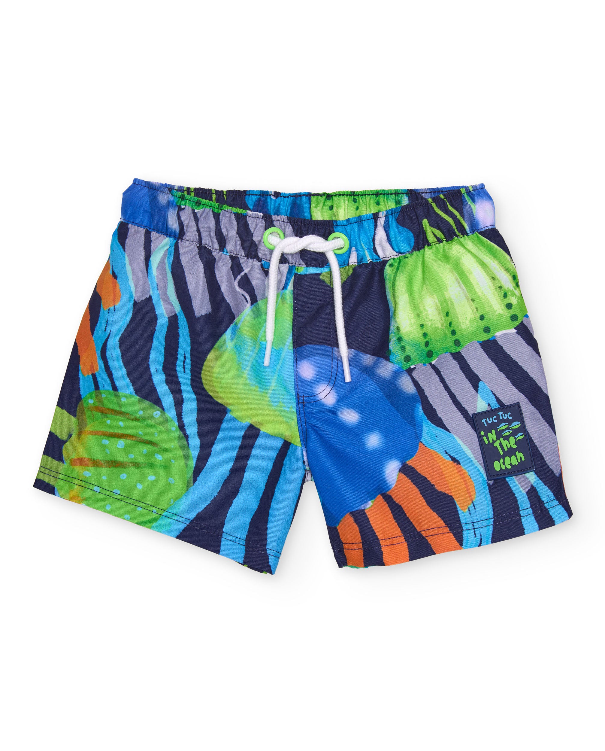 Tuc Tuc boxer mare bambino meduse blu navy