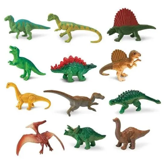 Safari Ltd Toob Dinosauri miniature 12 pezzi resina
