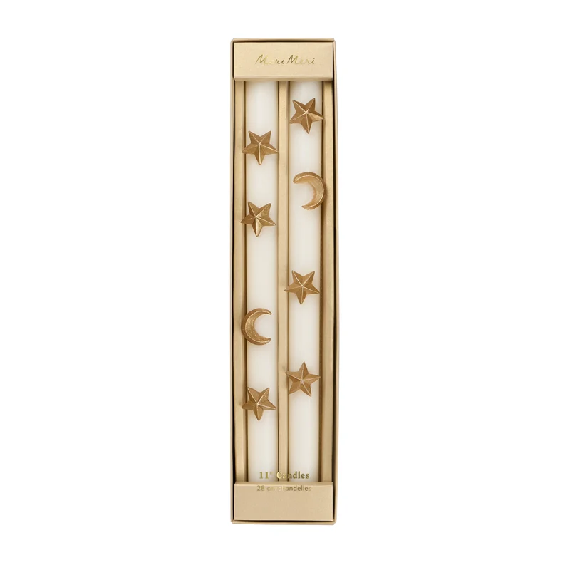 Meri Meri Celestial set 2 candele avorio 279 mm
