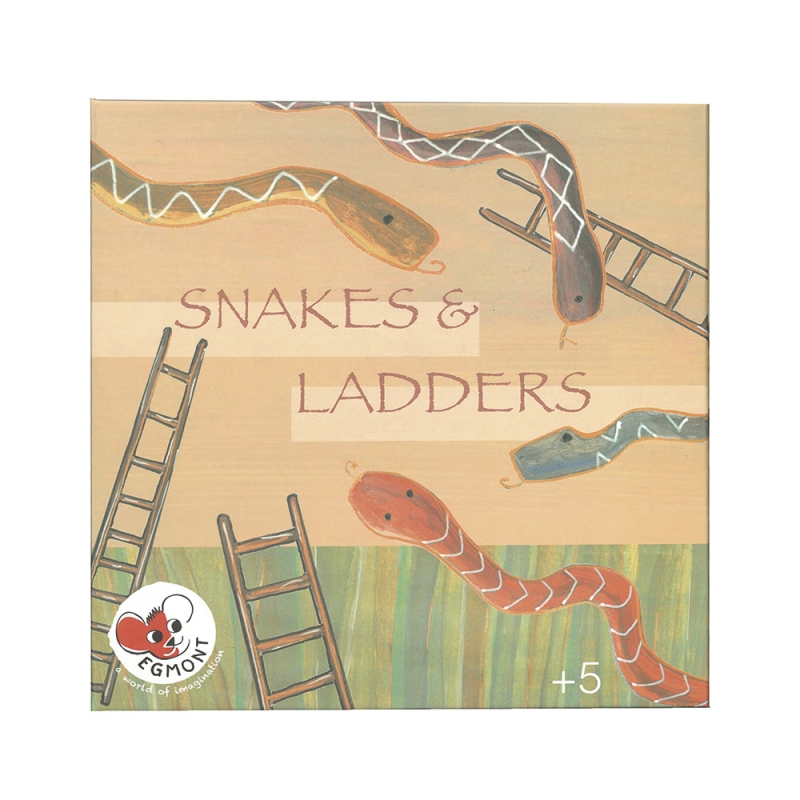 Egmont Toys Snakes and Ladders gioco magnetico cartella 17 cm