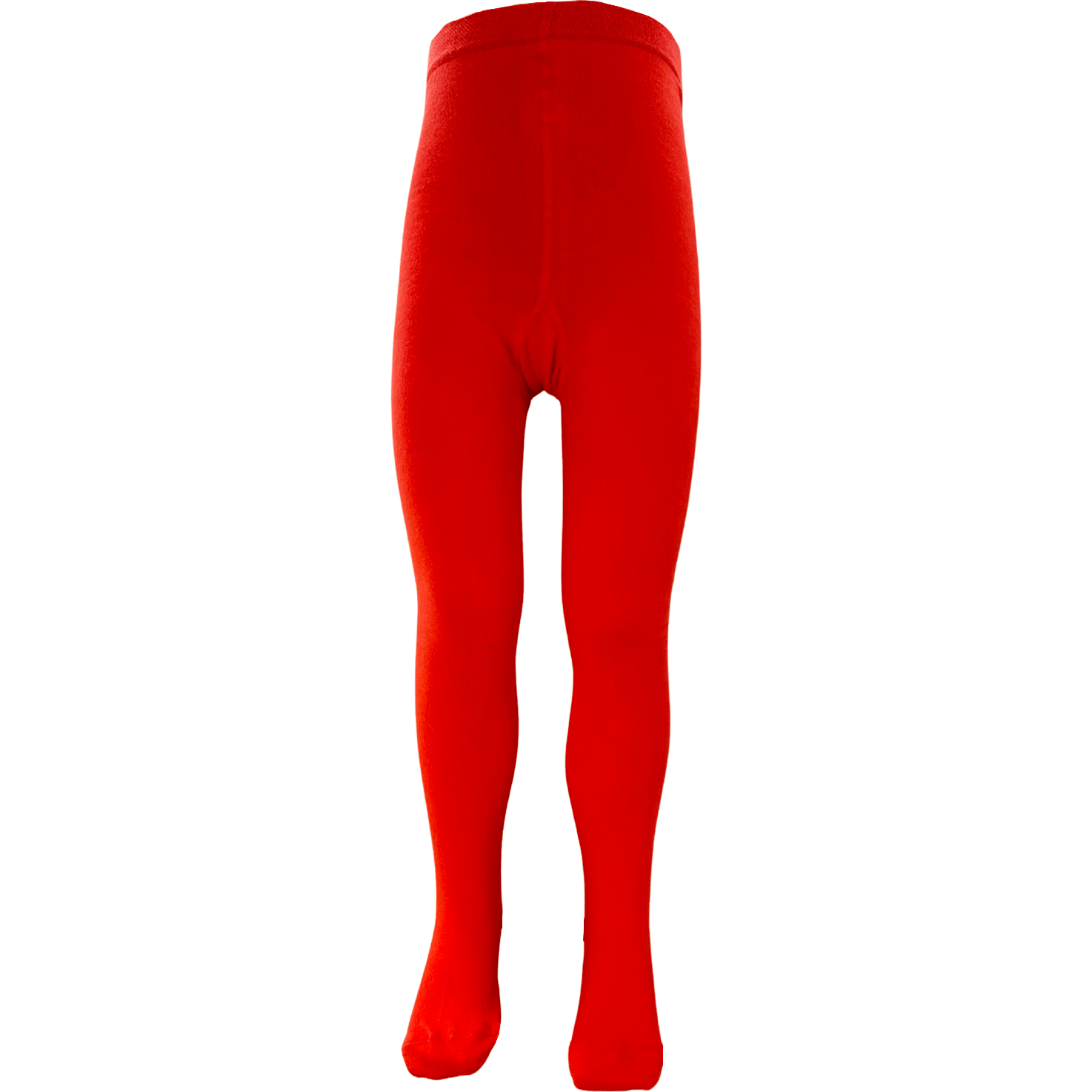 Slugs & Snails Tinta Unita Collant Bimba Cotone Bio Rosso