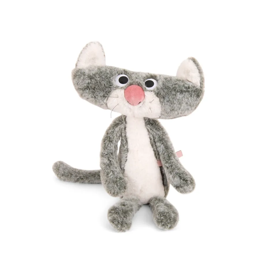 Moulin Roty Spiaccigatto peluche gatto 37 cm Cane Puzzone