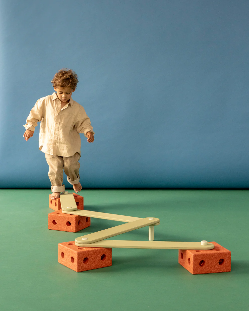 Modu Balance Track percorso equilibrio arancione-verde
