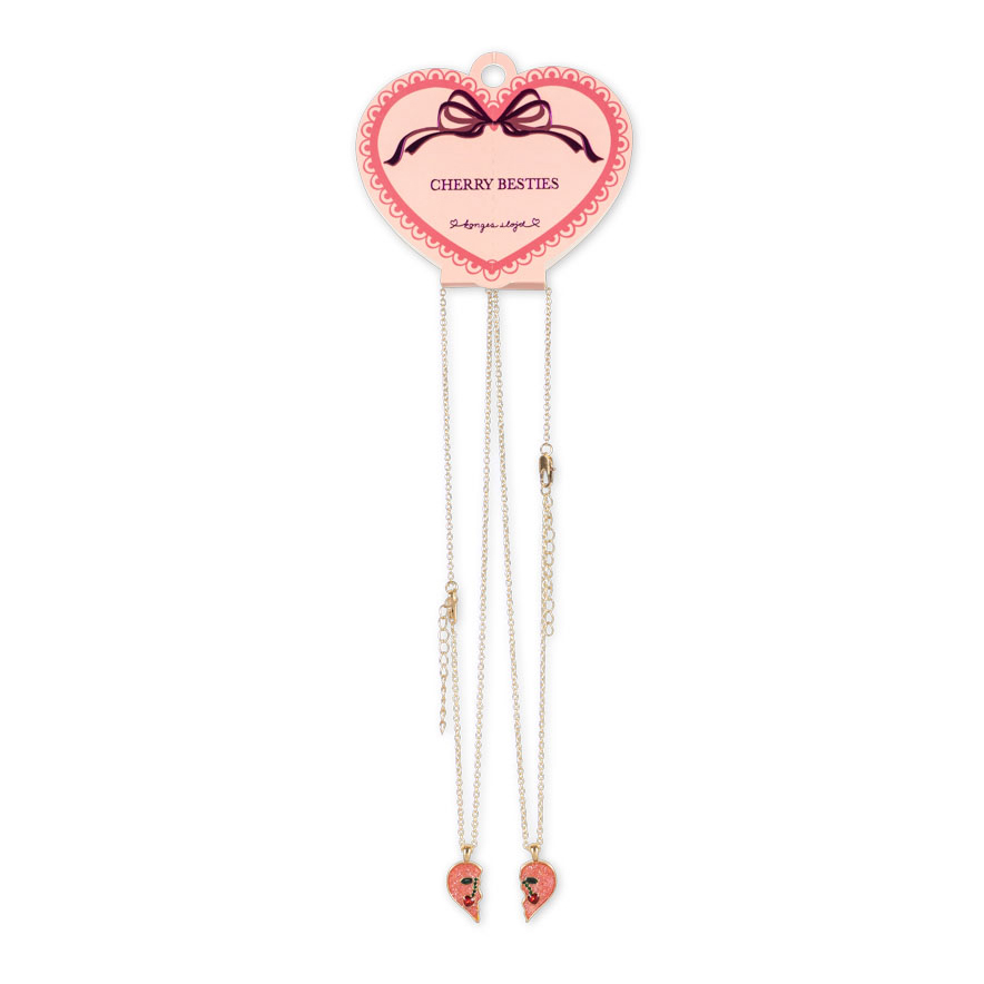 Konges Sløjd Cherry collane amicizia bambina set 2 senza nichel