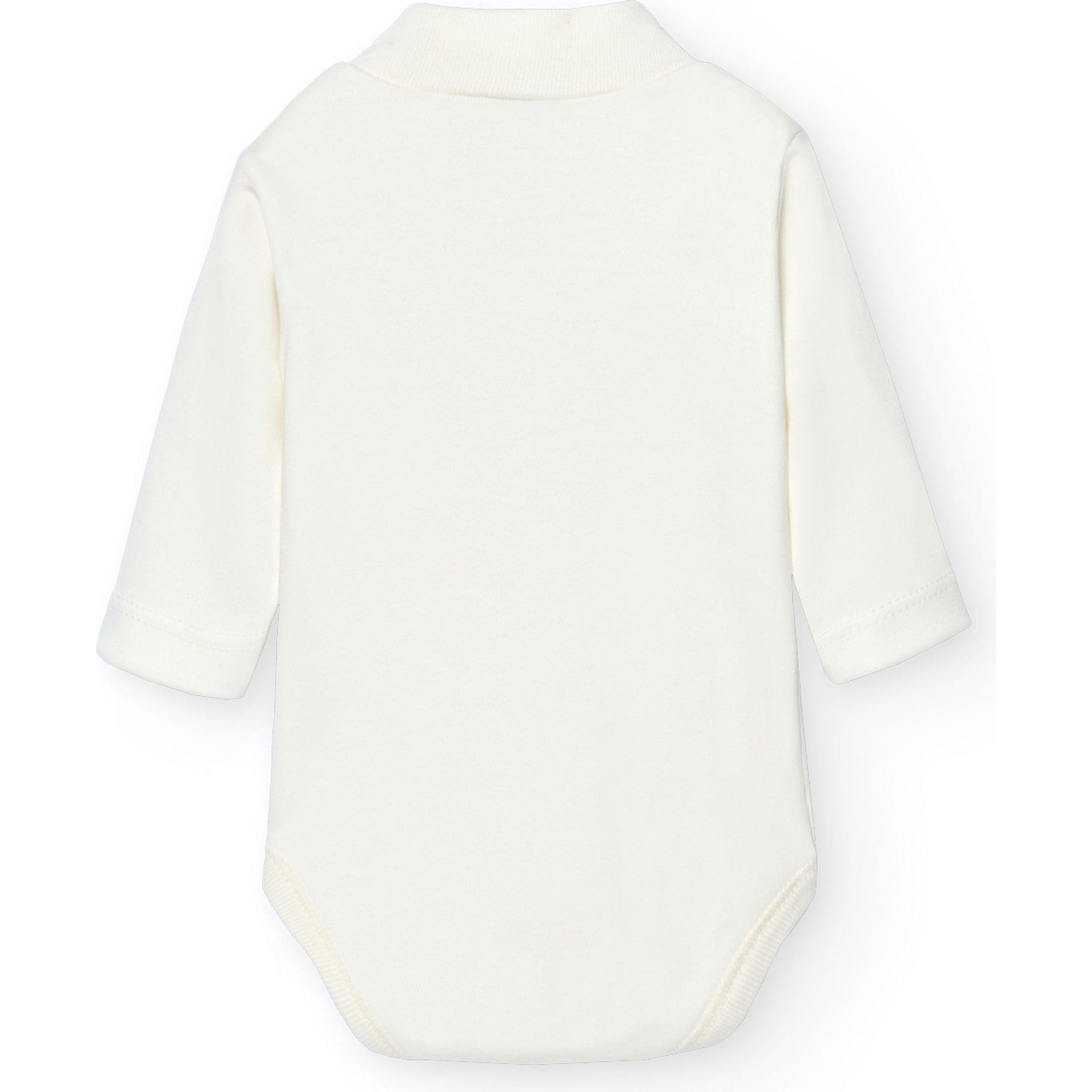 Babidu 1177 Body Neonato Dolcevita Manica Lunga Beige Cotone