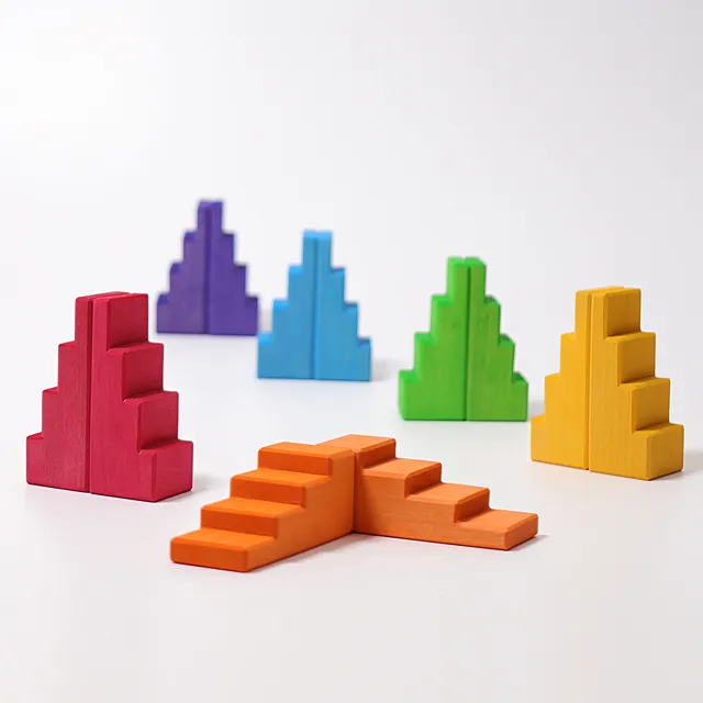 Grimm's Rainbow Roofs costruzioni legno 12 scale