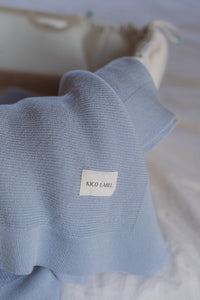 Kico Label Coperta lettino lana merino 100x140