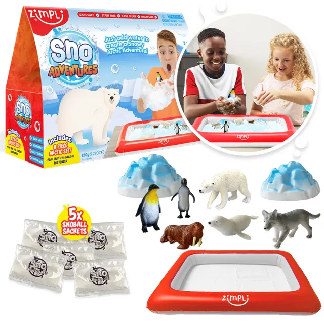 Zimpli Kids Artico Kit Mondo Sensoriale Neve