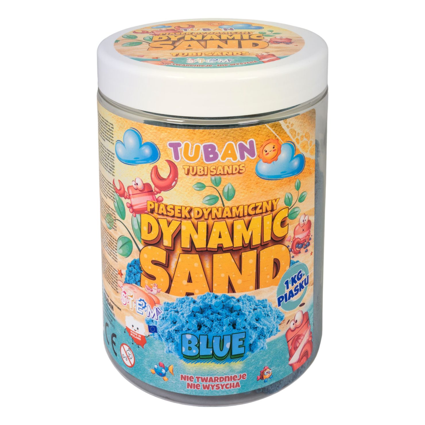 Tuban Sabbia cinetica blu 1 kg modellabile