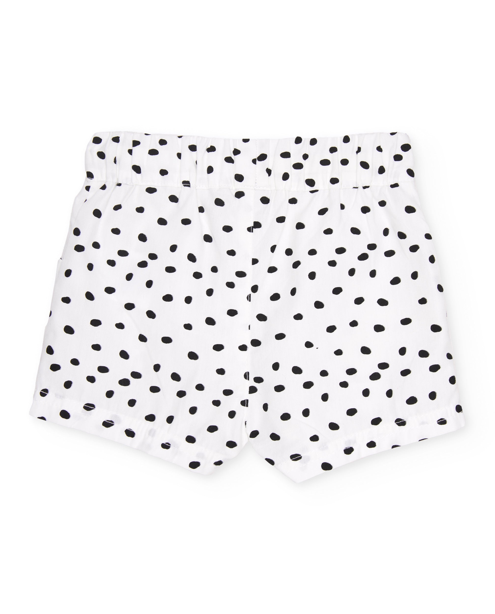 Tuc Tuc completo neonata maglia shorts bianco cagnolino