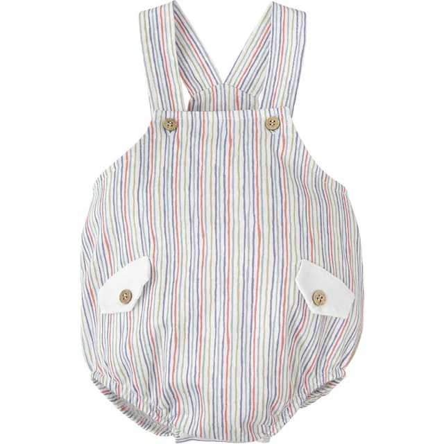 Babidu Set Salopette e Maglietta Neonato 6 Mesi Cotone