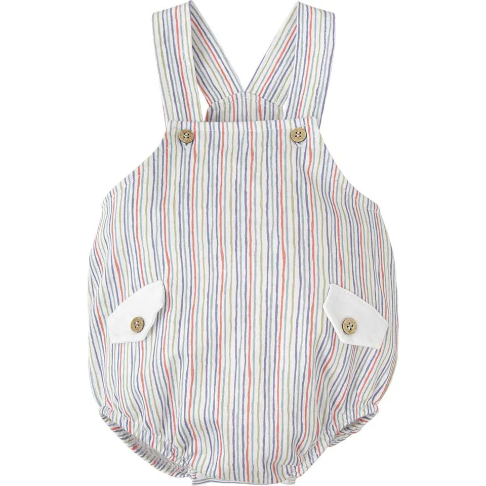 Babidu Set Salopette e Maglietta Neonato 6 Mesi Cotone