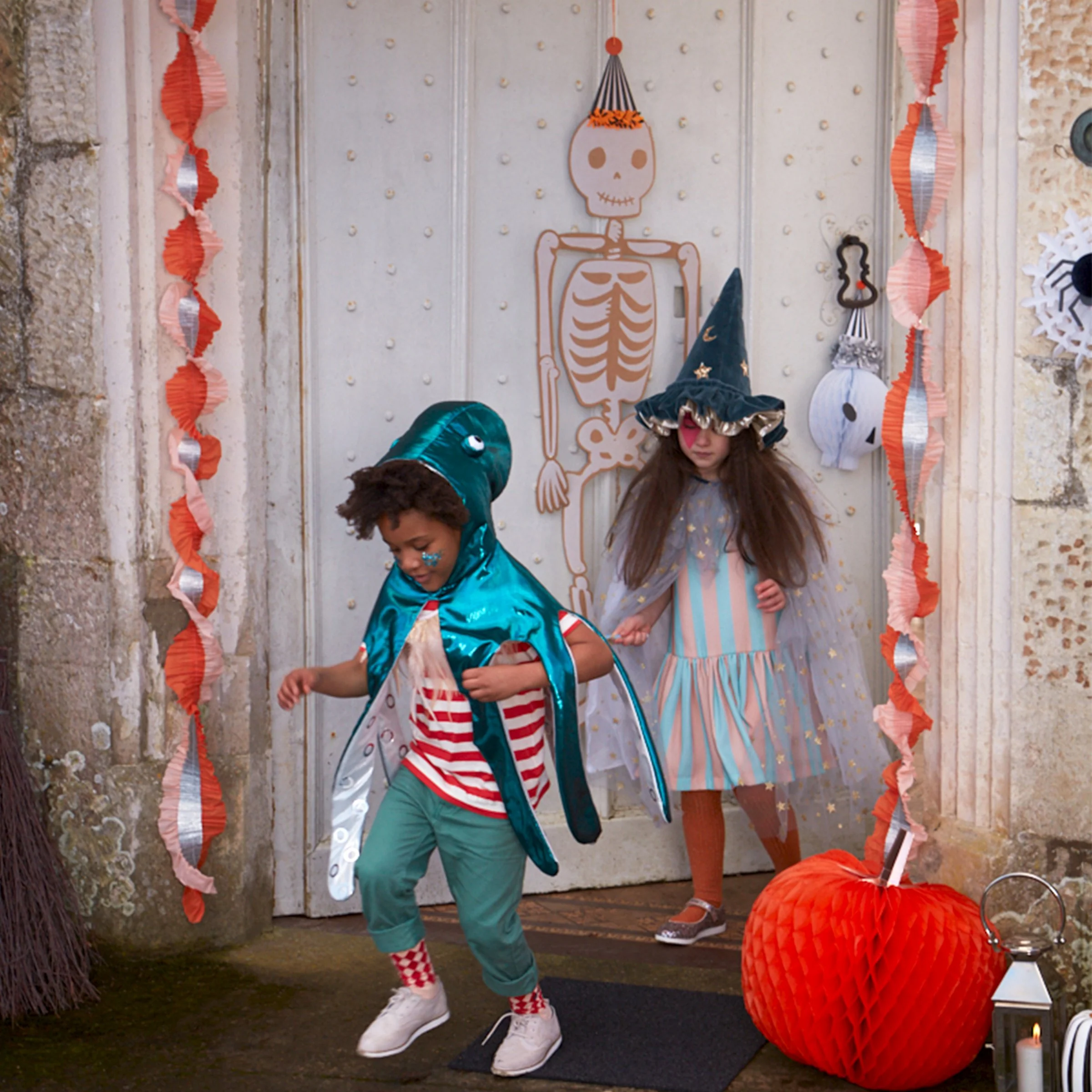 Meri Meri Scheletri XL decorazioni Halloween 3 pezzi