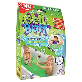 Zimpli Kids Gelli Baff gel bagno sensoriale rosso