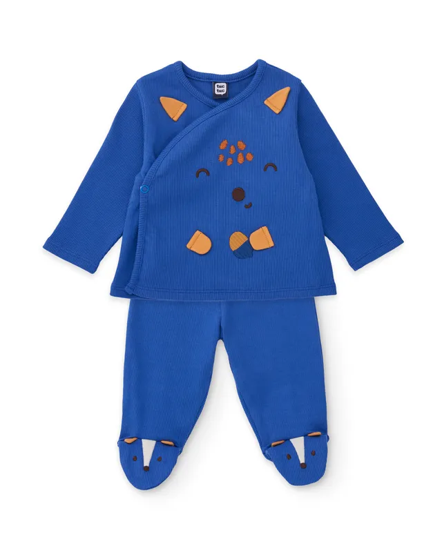 Tuc Tuc Magic Foxy completo neonato blu 2 pezzi piedini