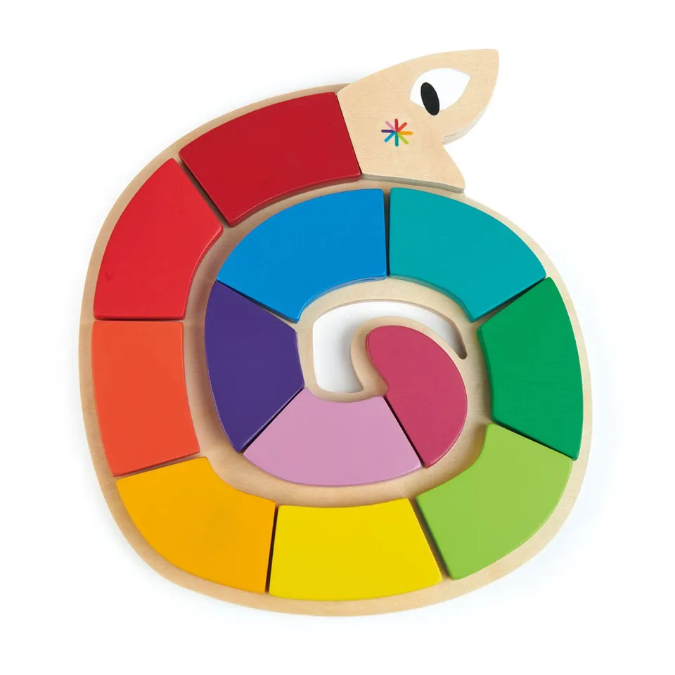 Tender Leaf Serpente puzzle legno forme e colori