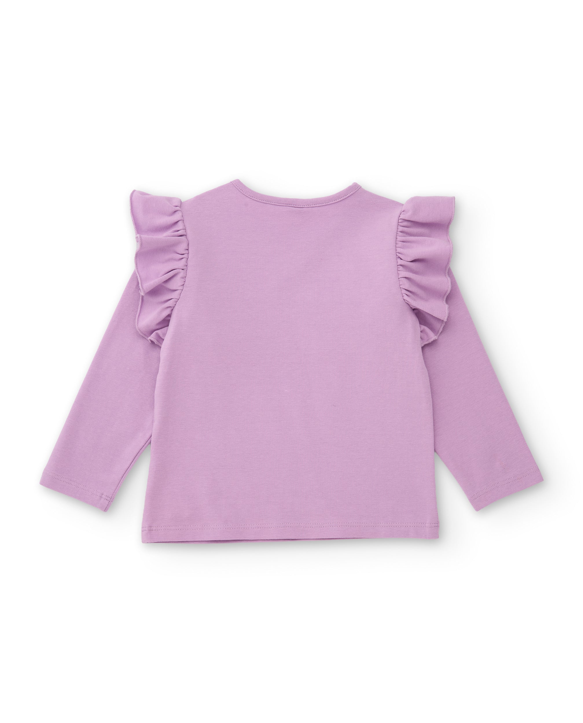 Tuc Tuc maglia bambina manica lunga lilla farfalle
