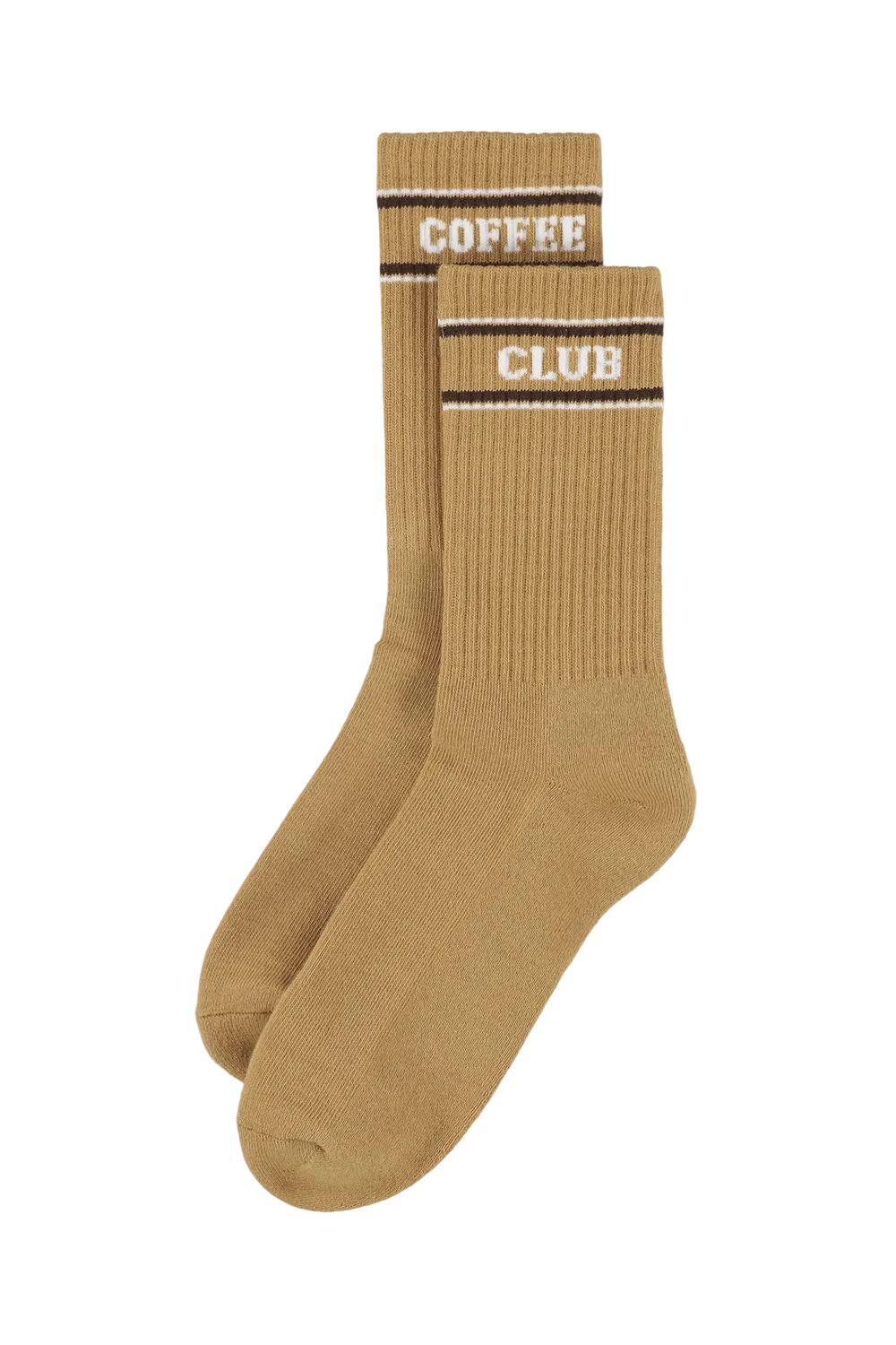 Ella and Rapha Coffee Club calzini beige cotone