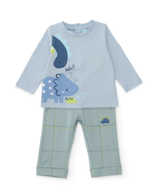 Tuc Tuc Roar Dino completo neonato azzurro dinosauri