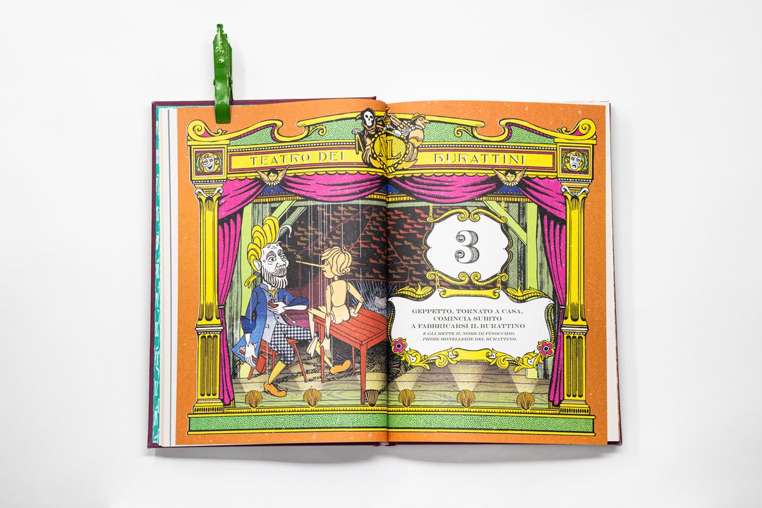 MinaLima Pinocchio libro interattivo cartonato 288 pagine