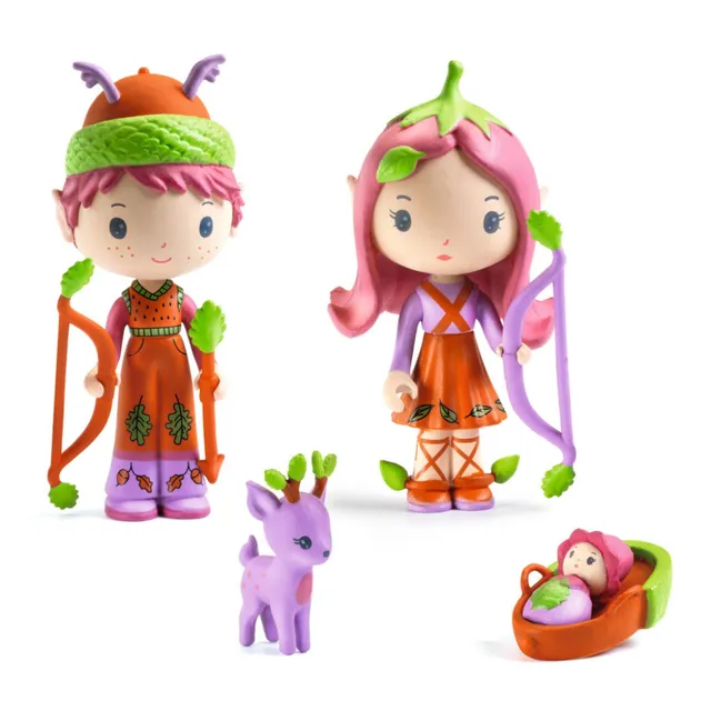 Djeco Tinyly Lily e Sylvestre figure vinile