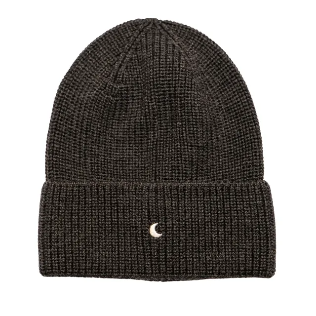 Ella and Rapha Grey Moon berretto lana grigio unisex