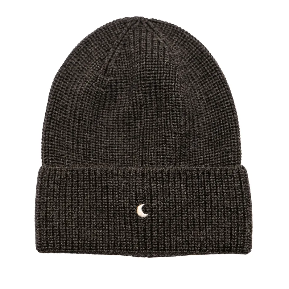 Ella and Rapha Grey Moon berretto lana grigio unisex