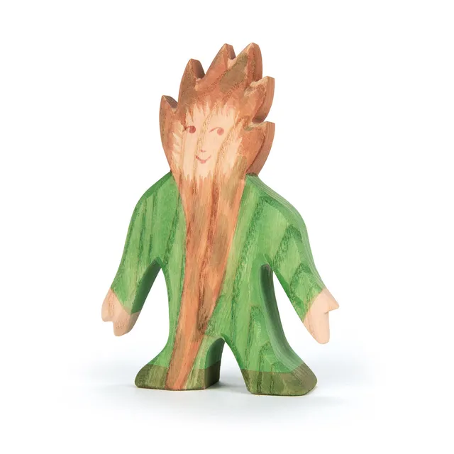 Ostheimer Troll figura in legno 11 cm dipinta a mano