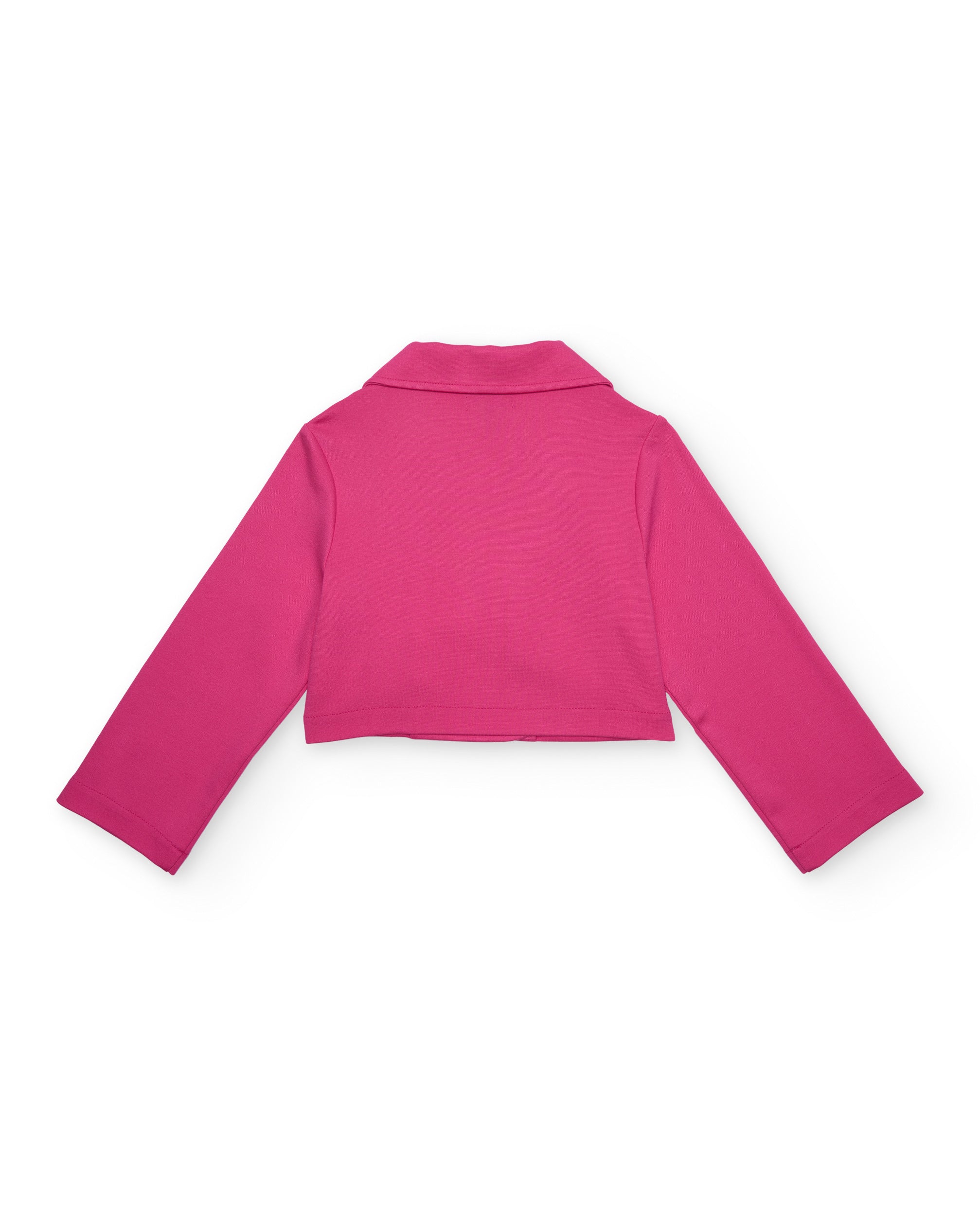 Tuc tuc blazer bambina fucsia doppiopetto maglia
