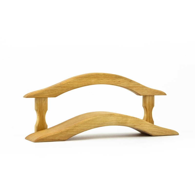 Ostheimer Ponte con ringhiera castello legno 25 cm