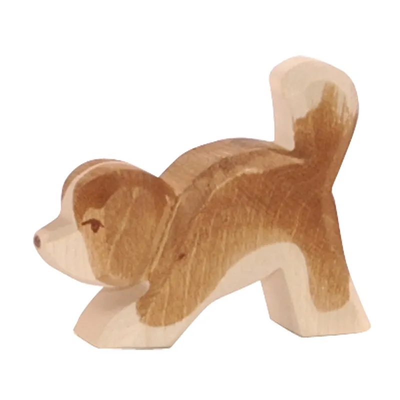 Ostheimer Cucciolo San Bernardo figura legno testa giù 5 cm