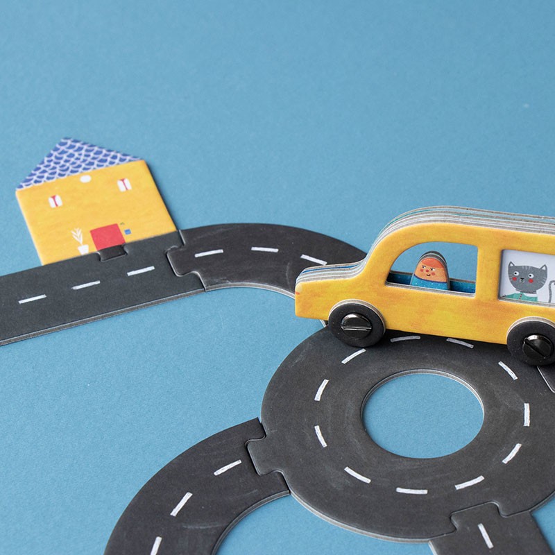 Londji Pocket Game Roads gioco da tavolo circuiti