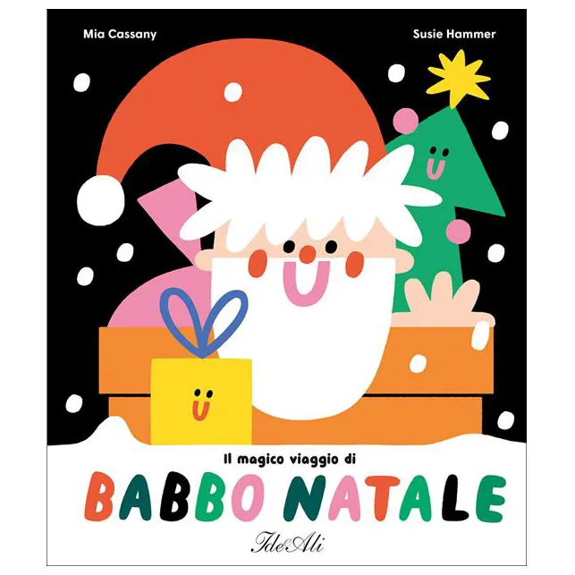 IdeeAli Magico viaggio Babbo Natale libro tappeto
