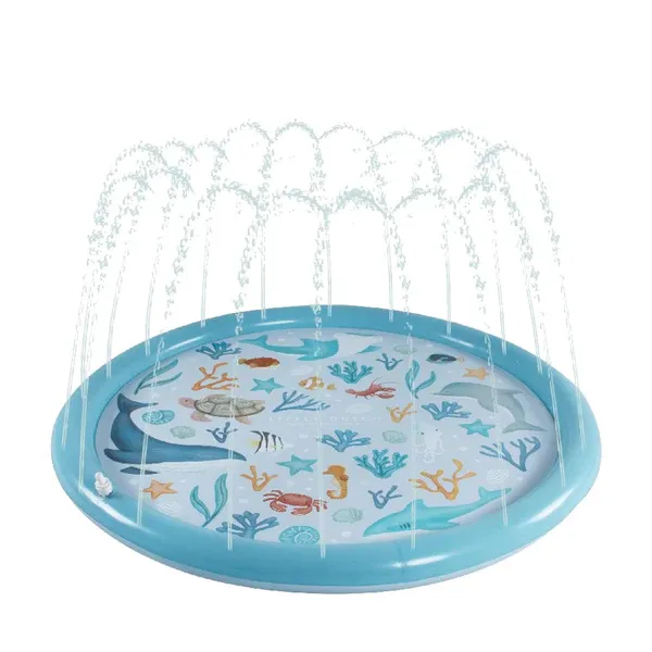 Little Dutch Ocean Blue tappeto spruzzi acqua 150 cm