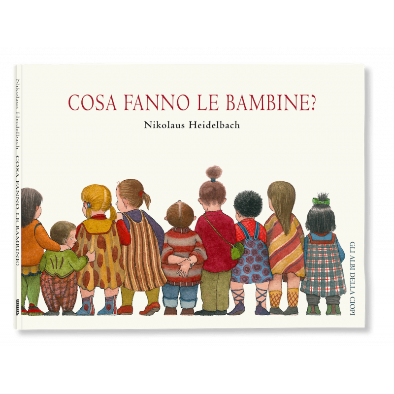 Nikolaus Heidelbach Cosa fanno le bambine? libro illustrato tedesco