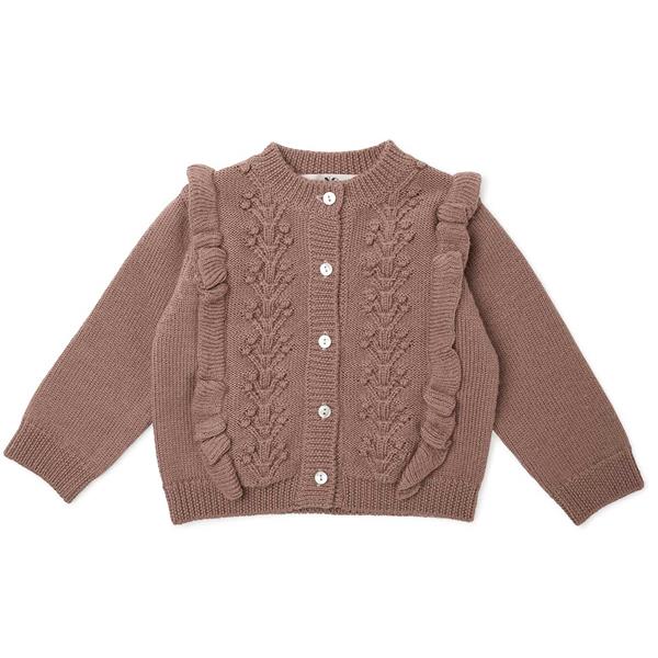 Konges Sløjd Fiol cardigan lana merino bambino