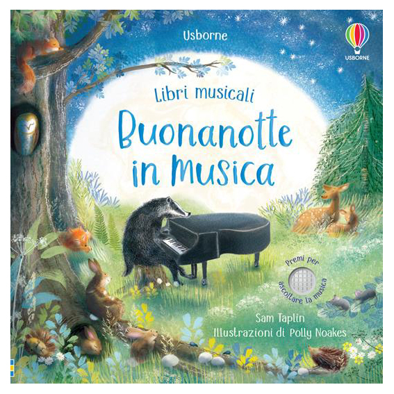Usborne Buonanotte in musica libro sonoro 10 pagine